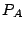 $P_{A}$