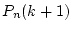 $ P_n(k+1)$
