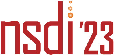 NSDI '23 Logo